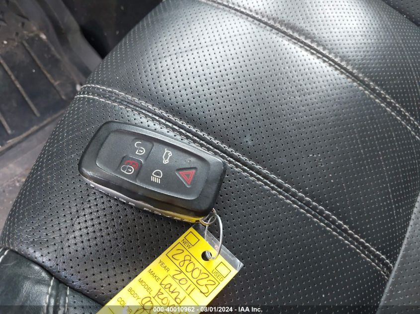 2011 Land Rover Range Rover Sport Lux VIN: SALSK2D44BA280023 Lot: 40010962