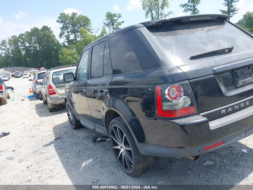 2011 Land Rover Range Rover Sport Lux VIN: SALSK2D44BA280023 Lot: 40010962