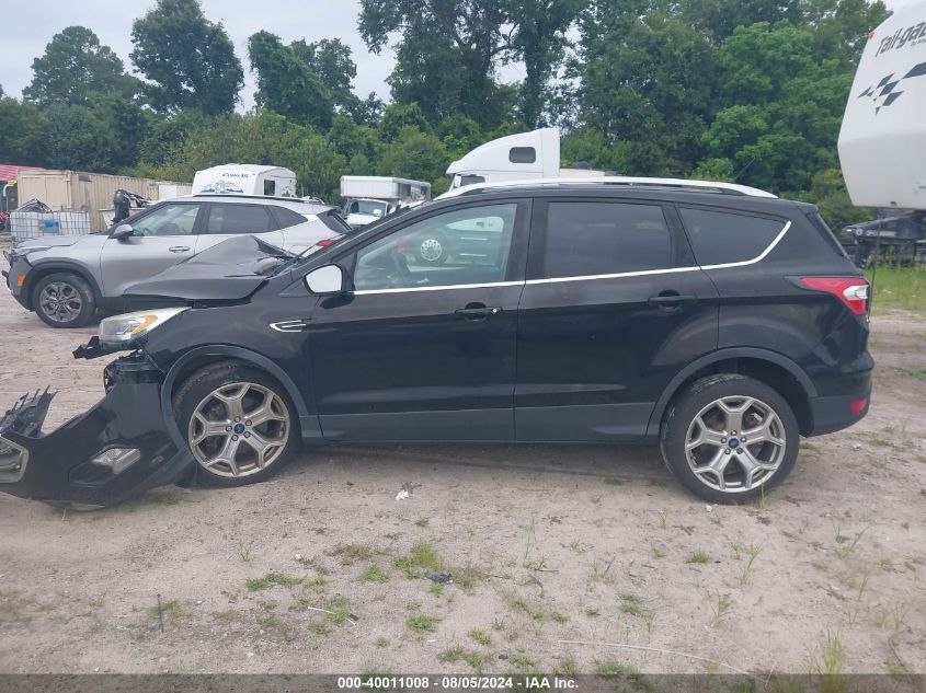 2017 Ford Escape Titanium VIN: 1FMCU0J97HUA36072 Lot: 40011008