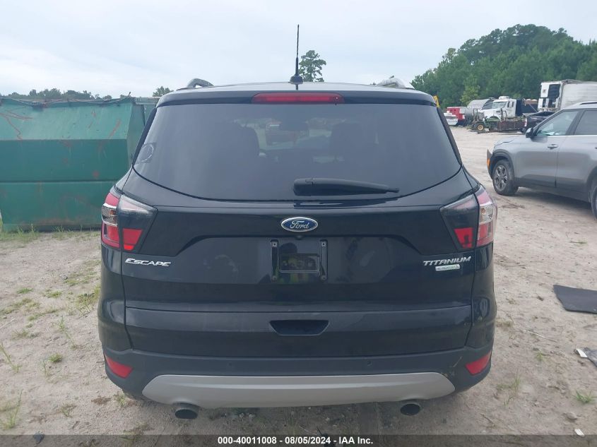 2017 Ford Escape Titanium VIN: 1FMCU0J97HUA36072 Lot: 40011008