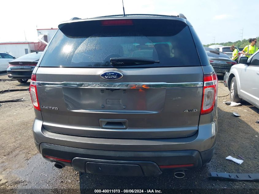 2013 Ford Explorer Limited VIN: 1FM5K8F89DGA58015 Lot: 40011013