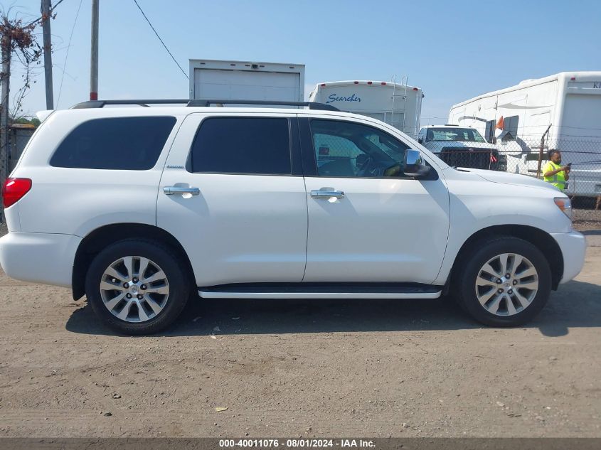 2013 Toyota Sequoia Limited 5.7L V8 VIN: 5TDJY5G17DS088363 Lot: 40011076