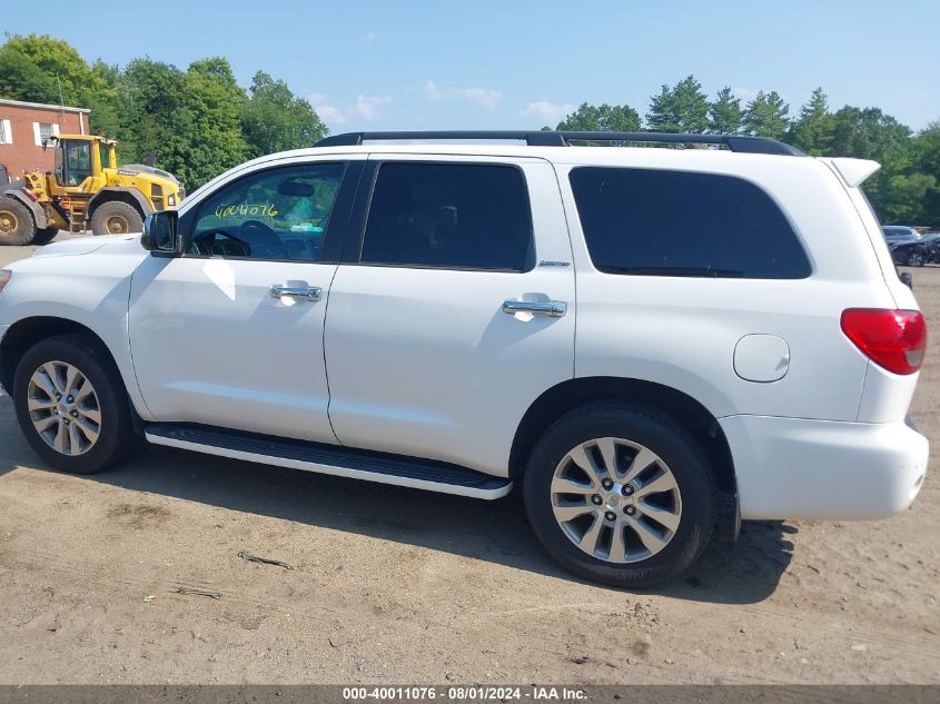 2013 Toyota Sequoia Limited 5.7L V8 VIN: 5TDJY5G17DS088363 Lot: 40011076