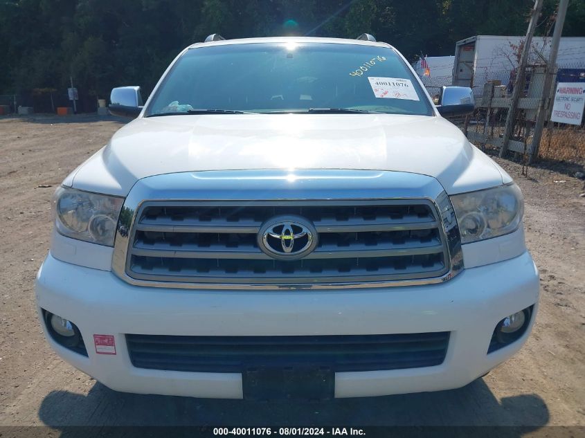 2013 Toyota Sequoia Limited 5.7L V8 VIN: 5TDJY5G17DS088363 Lot: 40011076