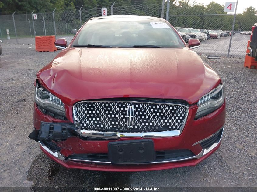 2017 Lincoln Mkz Reserve VIN: 3LN6L5EC4HR645226 Lot: 40011097