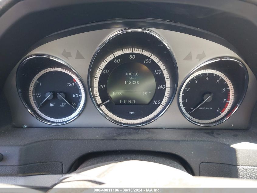 2009 Mercedes-Benz C 300 Luxury/Sport VIN: WDDGF54X59F224897 Lot: 40011106