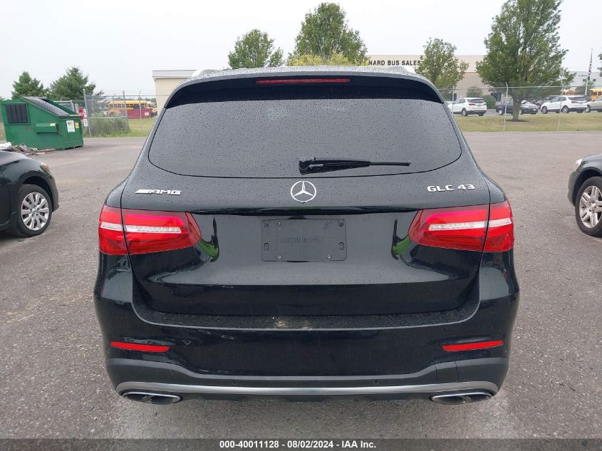 2018 Mercedes-Benz Amg Glc 43 4Matic VIN: WDC0G6EB6JV034385 Lot: 40011128