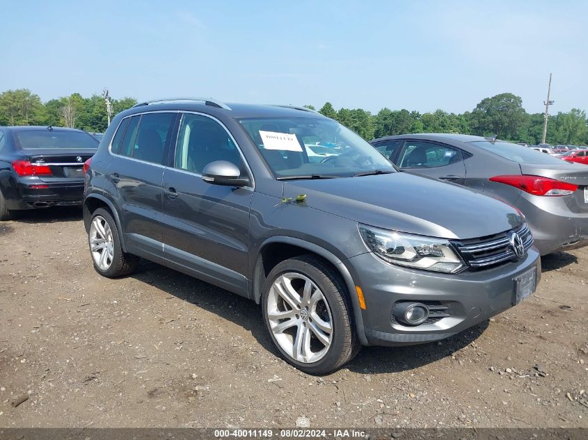 2016 Volkswagen Tiguan Sel VIN: WVGBV7AX3GW565425 Lot: 40011149