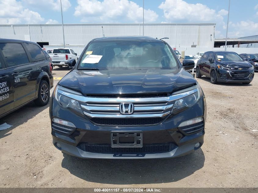 2017 Honda Pilot Ex VIN: 5FNYF5H35HB005026 Lot: 40011157