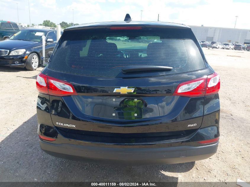 2020 Chevrolet Equinox Awd 1Fl VIN: 2GNAX5EV0L6207217 Lot: 40011159