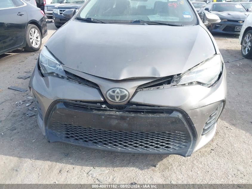 2017 Toyota Corolla Se VIN: 5YFBURHE2HP665758 Lot: 40011162