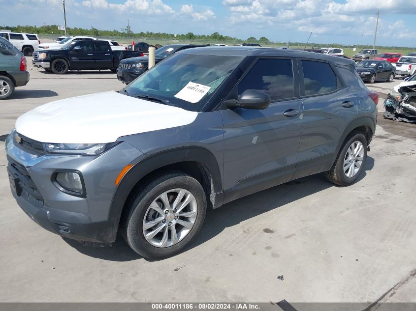 2022 CHEVROLET TRAILBLAZER VIN: 2T3BF4DV1BW140383