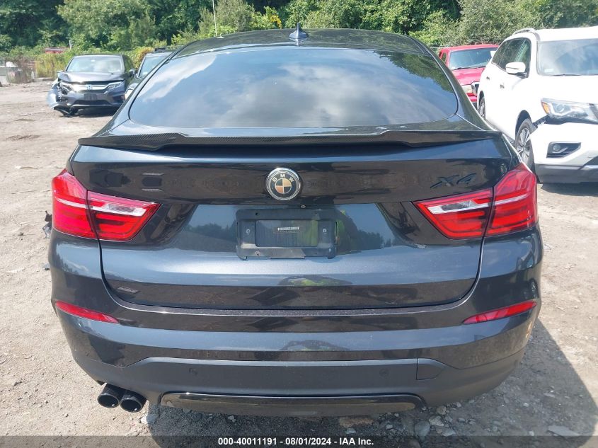 2016 BMW X4 xDrive28I VIN: 5UXXW3C59G0R22474 Lot: 40011191