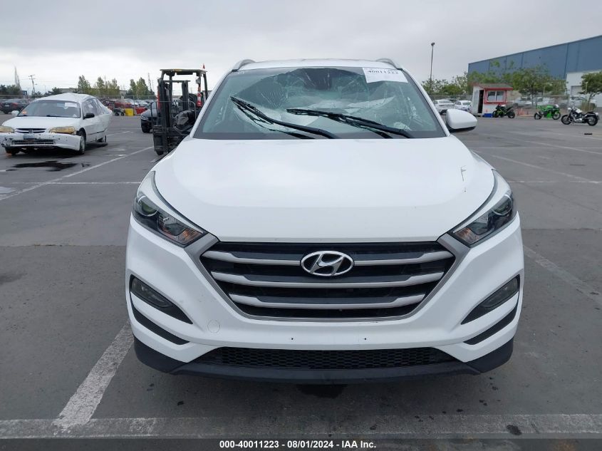2018 Hyundai Tucson Sel VIN: KM8J3CA4XJU760571 Lot: 40011223