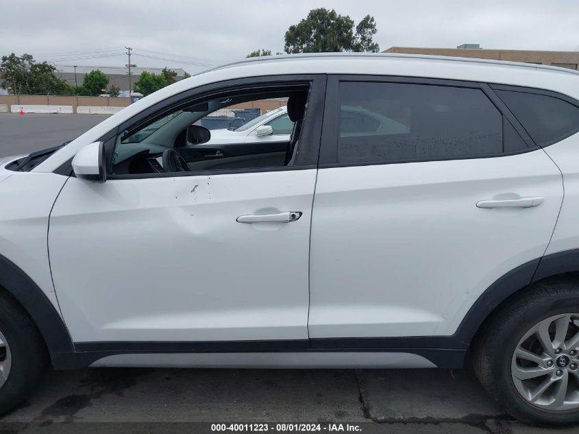 2018 Hyundai Tucson Sel VIN: KM8J3CA4XJU760571 Lot: 40011223