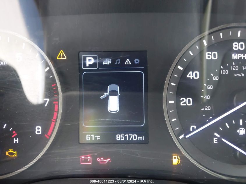 2018 Hyundai Tucson Sel VIN: KM8J3CA4XJU760571 Lot: 40011223