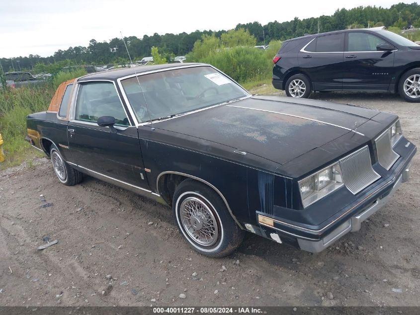 1986 Oldsmobile Cutlass Supreme Brougham VIN: 1G3GM47Y8GP333182 Lot: 40011227