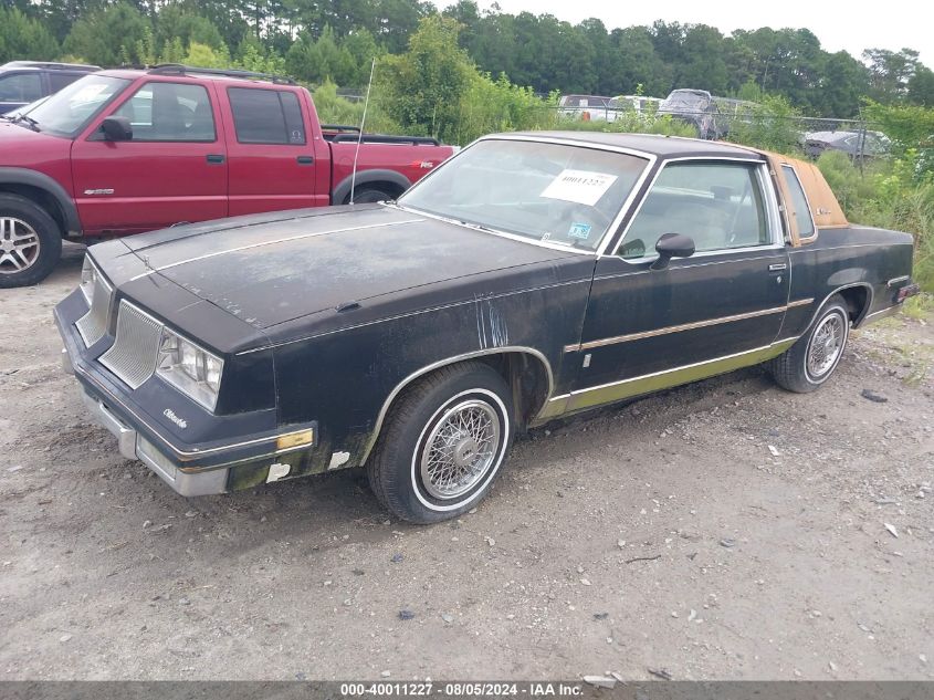 1986 Oldsmobile Cutlass Supreme Brougham VIN: 1G3GM47Y8GP333182 Lot: 40011227