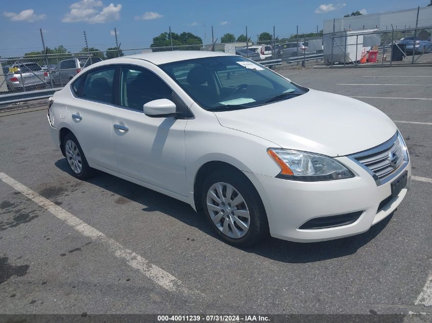 2014 NISSAN SENTRA FE+ S/FE+ SV/S/SL/SR/SV - 3N1AB7AP8EL638691