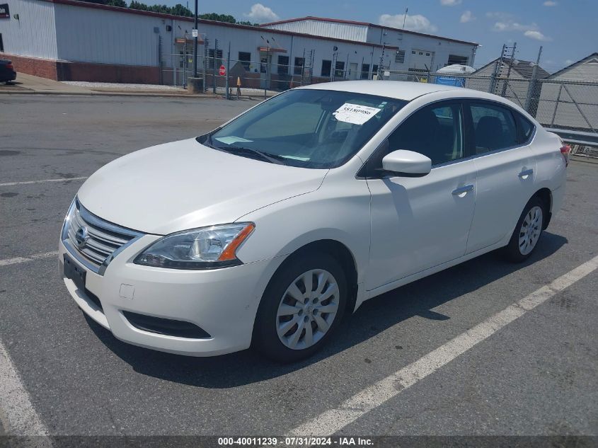 2014 NISSAN SENTRA FE+ S/FE+ SV/S/SL/SR/SV - 3N1AB7AP8EL638691