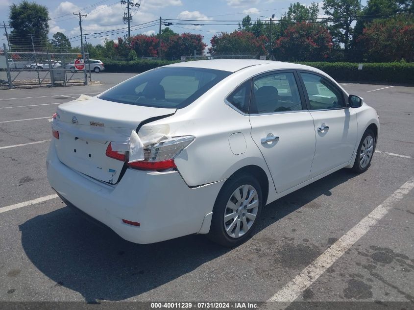 3N1AB7AP8EL638691 | 2014 NISSAN SENTRA