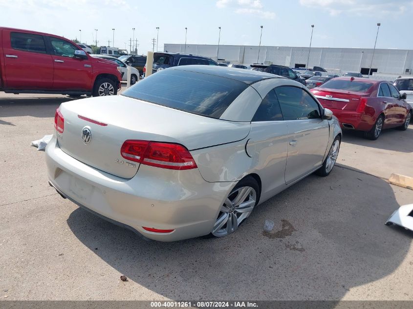 2012 VOLKSWAGEN EOS VIN: 1G11C5SL8FF249869