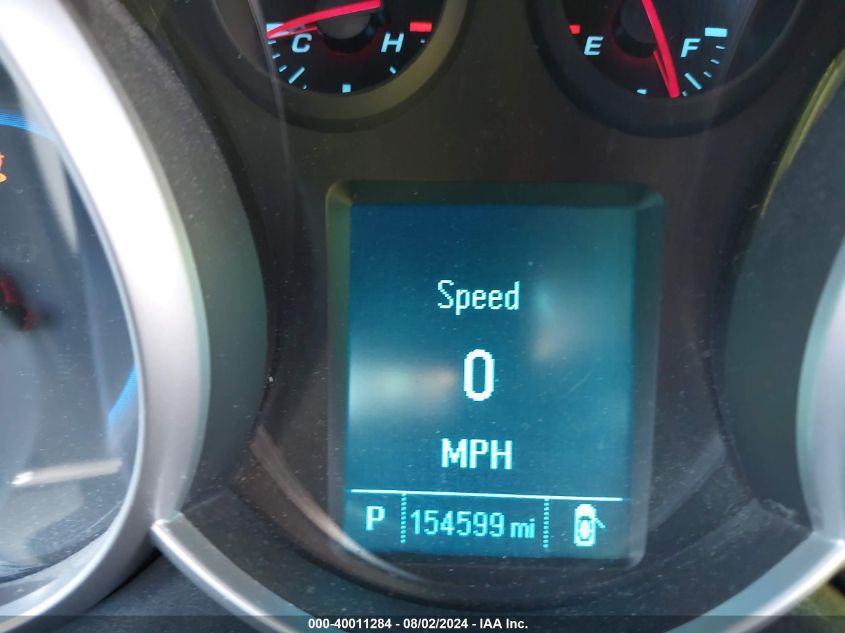 2012 Chevrolet Cruze 1Lt VIN: 1G1PF5SC0C7137851 Lot: 40011284