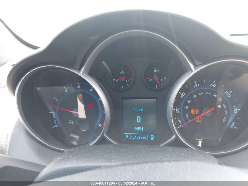 2012 Chevrolet Cruze 1Lt VIN: 1G1PF5SC0C7137851 Lot: 40011284