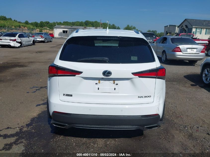 2021 Lexus Nx 300 F Sport VIN: JTJSARDZ5M2262459 Lot: 40011310