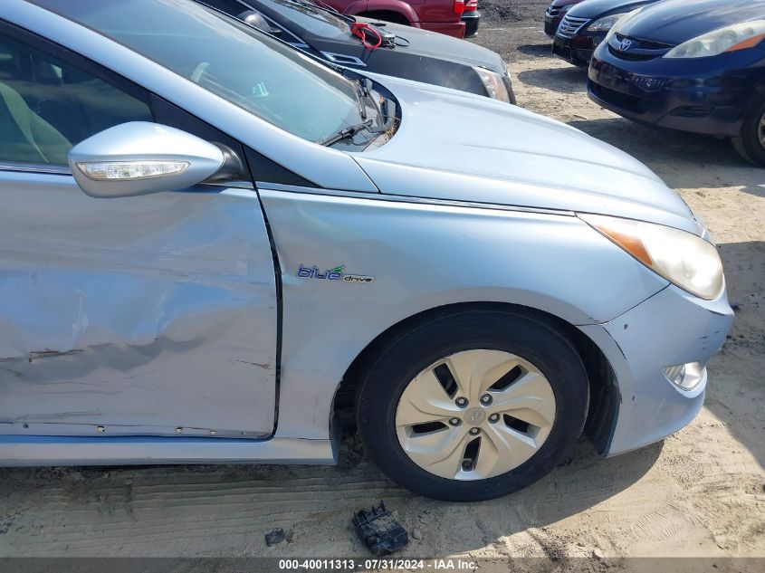 2013 Hyundai Sonata Hybrid VIN: KMHEC4A44DA067752 Lot: 40011313