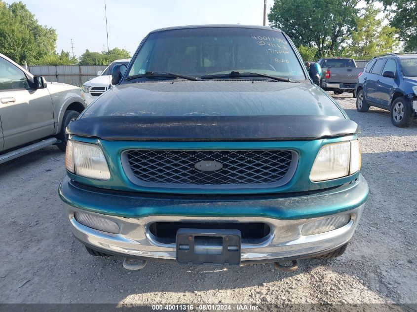 1997 Ford F-150 Lariat/Xl/Xlt VIN: 1FTDX18W4VNC11689 Lot: 40011316