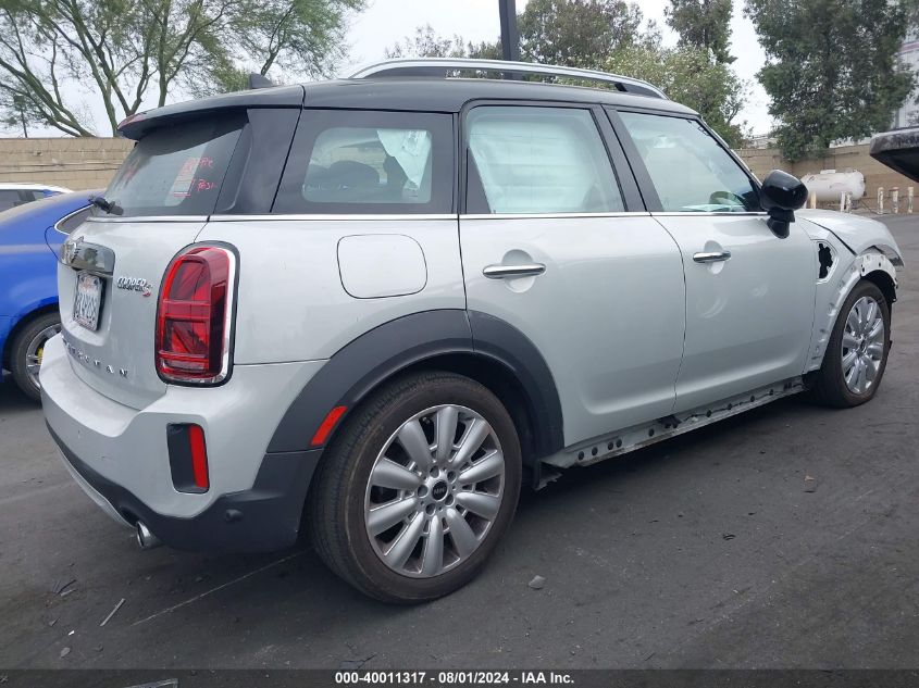 2021 Mini Countryman Cooper S VIN: WMZ53BR08M3M34022 Lot: 40011317