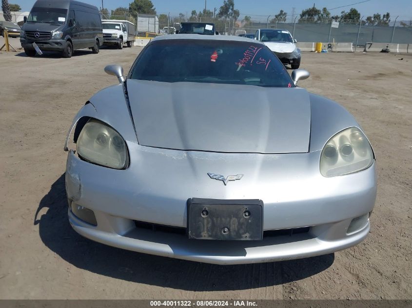 2006 Chevrolet Corvette VIN: 1G1YY26U665104255 Lot: 40011322