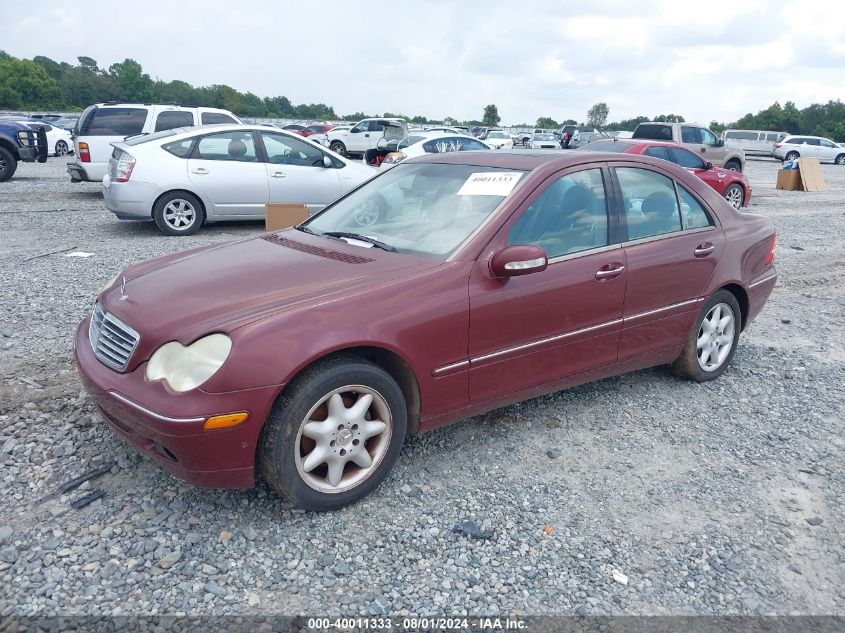 WDBRF61J23A490583 | 2003 MERCEDES-BENZ C 240