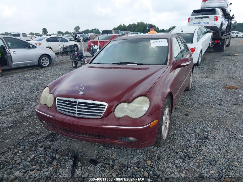 WDBRF61J23A490583 | 2003 MERCEDES-BENZ C 240