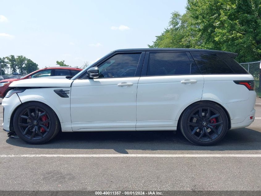 2018 Land Rover Range Rover Sport Svr VIN: SALWZ2SEXJA184209 Lot: 40011357