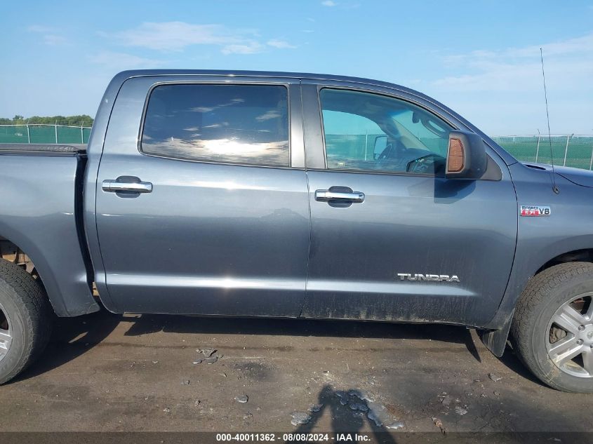 2007 Toyota Tundra Crewmax Limited VIN: 5TBDV581X7S466256 Lot: 40011362