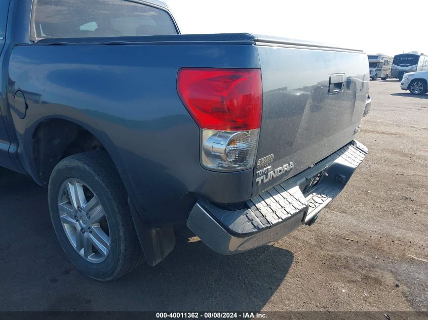 2007 Toyota Tundra Crewmax Limited VIN: 5TBDV581X7S466256 Lot: 40011362