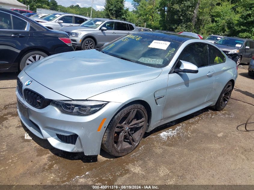 WBS4Y9C54JAC87243 2018 BMW M4 - Image 2