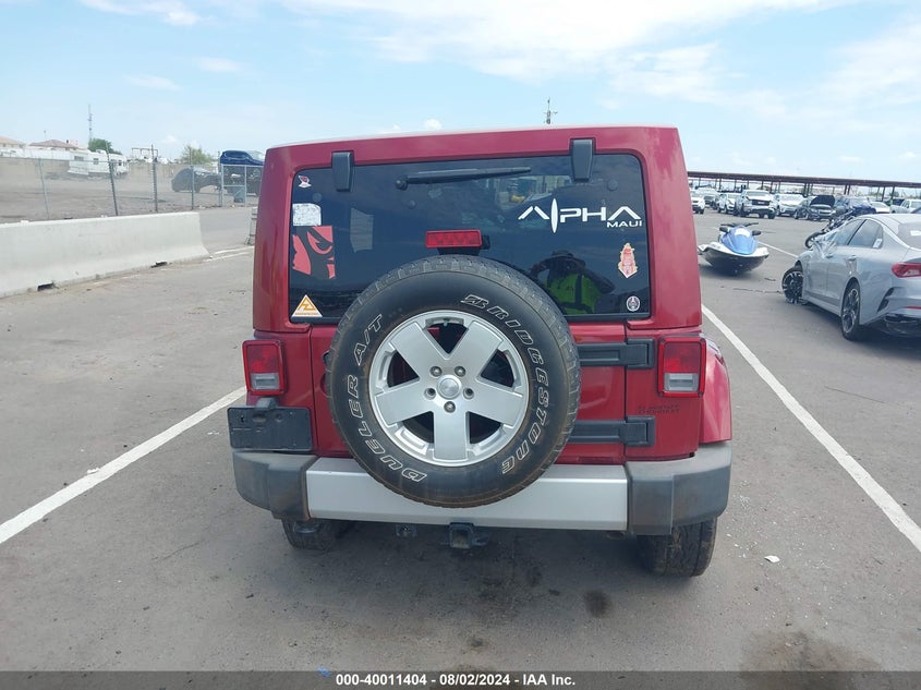 2012 Jeep Wrangler Unlimited Sahara VIN: 1C4BJWEG8CL192480 Lot: 40011404