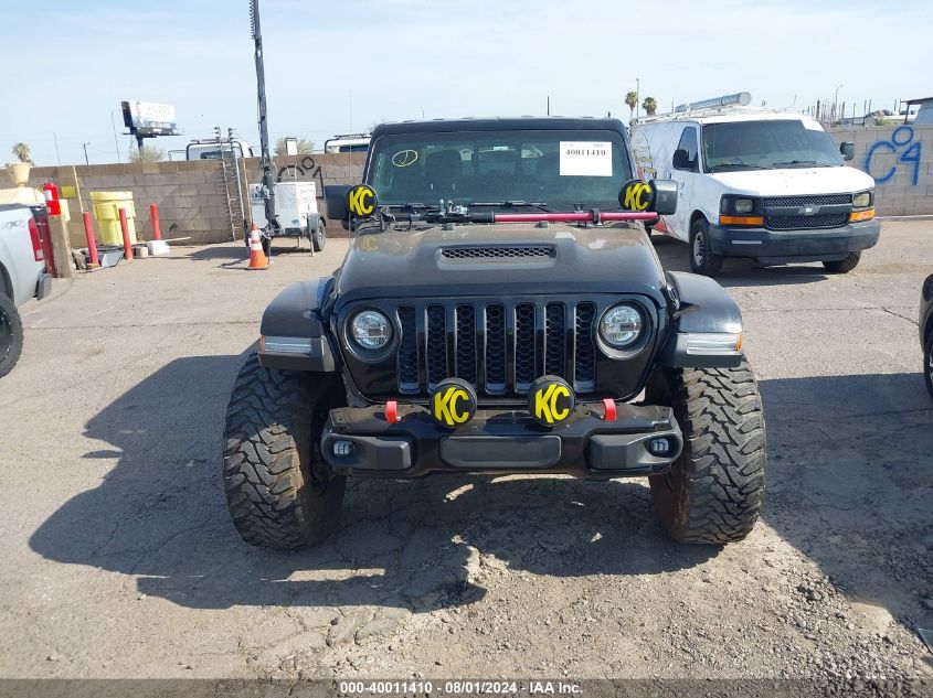 2021 Jeep Gladiator Mojave 4X4 VIN: 1C6JJTEG3ML572149 Lot: 40011410