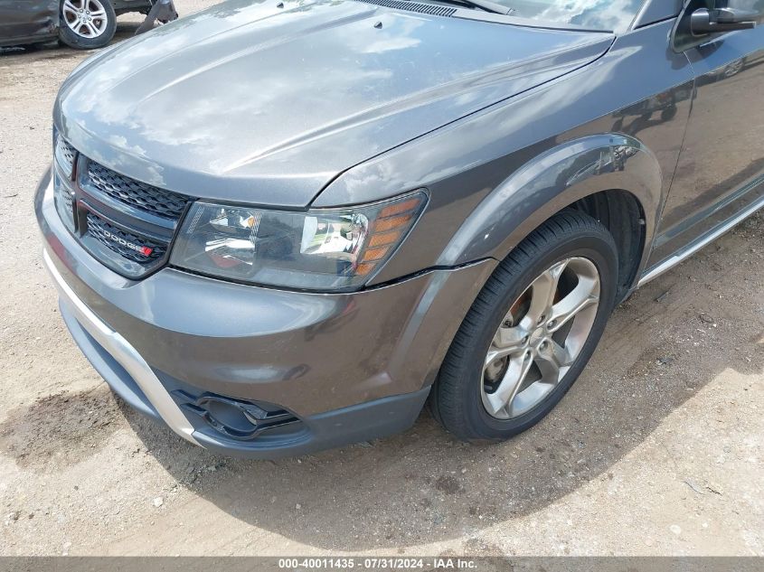 2017 Dodge Journey Crossroad Plus VIN: 3C4PDCGB3HT612137 Lot: 40011435