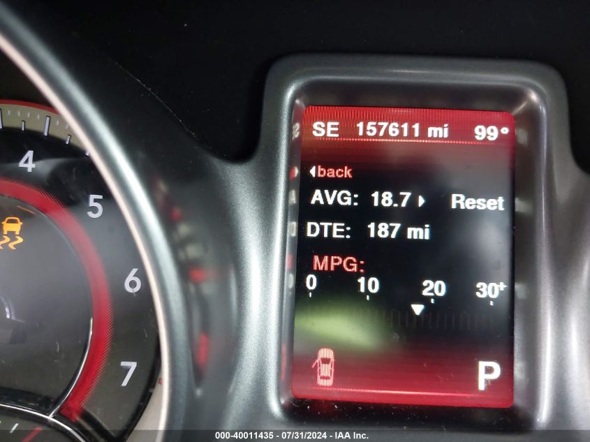 2017 Dodge Journey Crossroad Plus VIN: 3C4PDCGB3HT612137 Lot: 40011435