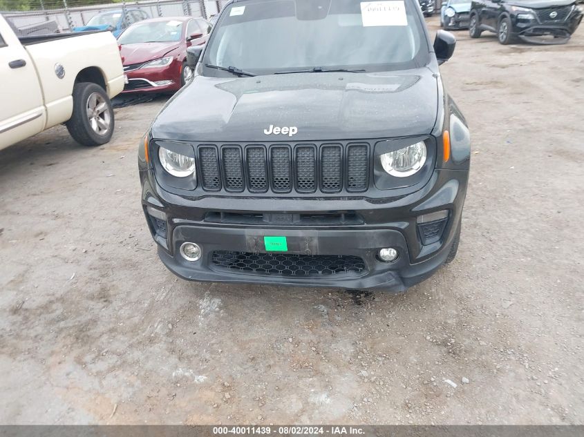 2019 Jeep Renegade Latitude Fwd VIN: ZACNJABBXKPK23826 Lot: 40011439