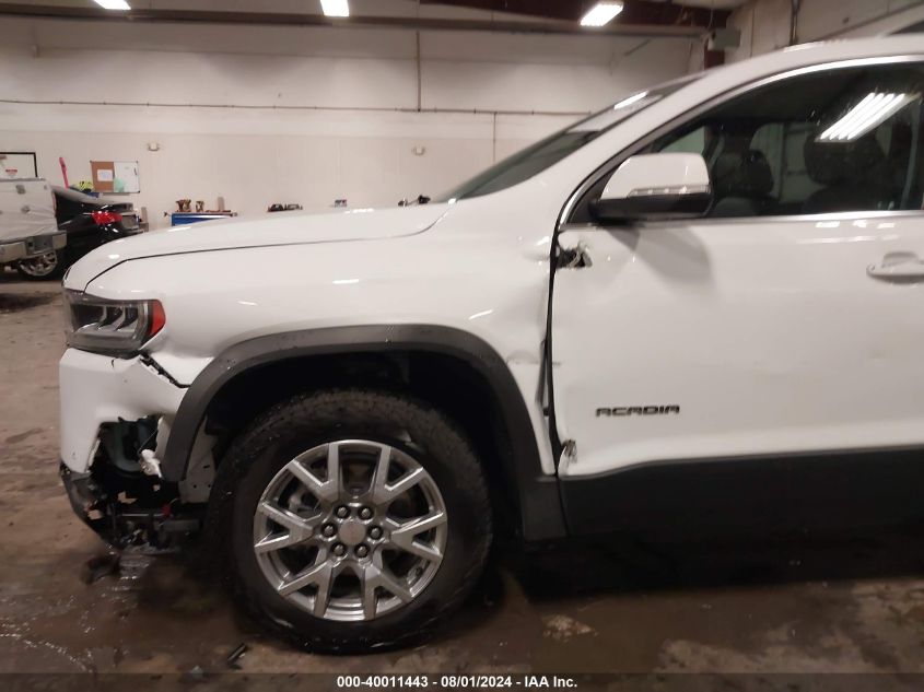 2021 GMC Acadia Awd Slt VIN: 1GKKNULS1MZ162496 Lot: 40011443