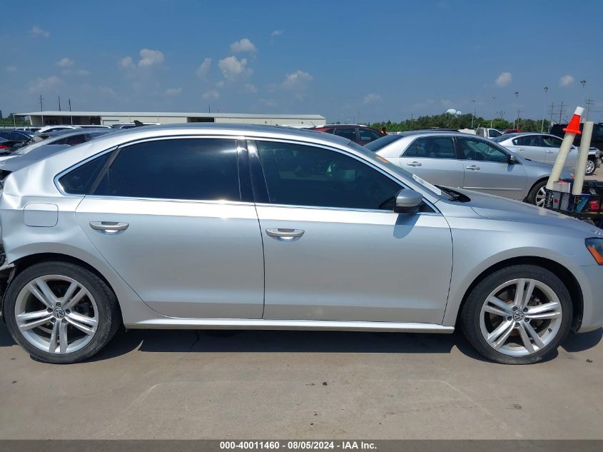 1VWBN7A36EC116043 2014 Volkswagen Passat 2.0L Tdi Se