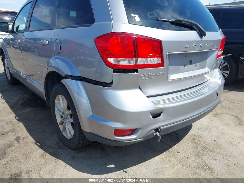 2016 Dodge Journey Sxt VIN: 3C4PDDBG1GT196659 Lot: 40011462