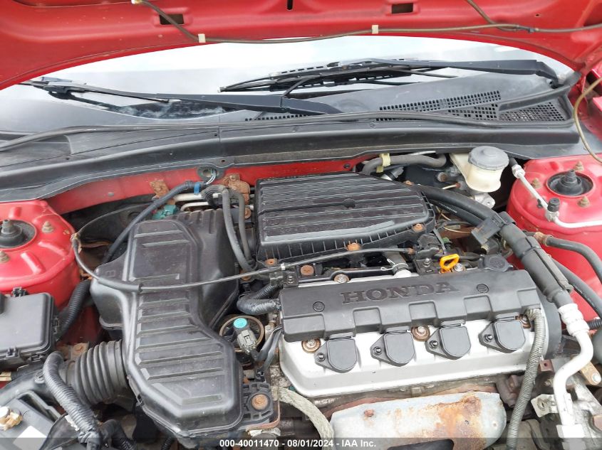 2004 Honda Civic Vp VIN: 1HGEM22154L036445 Lot: 40011470