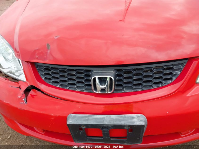 2004 Honda Civic Vp VIN: 1HGEM22154L036445 Lot: 40011470