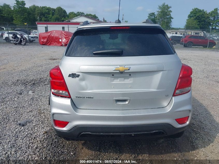 2018 Chevrolet Trax Lt VIN: 3GNCJPSB6JL202998 Lot: 40011474